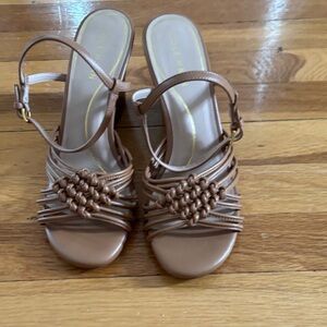 Cole Haan Women's Tan Strappy Sandals